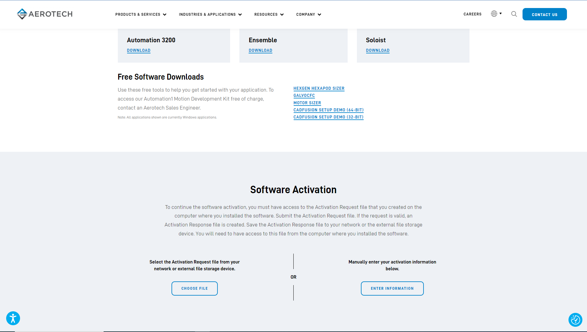 Download A3200 Software