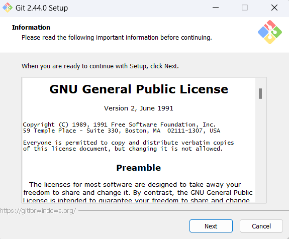 Git Bash License